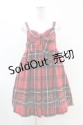 MILK / チェストRibbonワンピ  レッド H-25-06-16-1021-ML-OP-KB-ZH