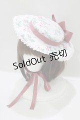 Kurumi Collaboration / 花柄ヘッドドレス  オフ H-25-06-16-061-GO-AC-NS-ZH