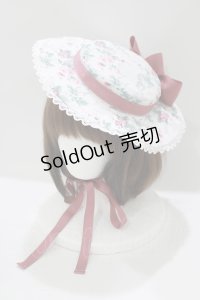 Kurumi Collaboration / 花柄ヘッドドレス  オフ H-25-06-16-061-GO-AC-NS-ZH