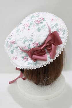 画像2: Kurumi Collaboration / 花柄ヘッドドレス  オフ H-25-06-16-061-GO-AC-NS-ZH