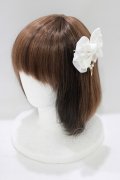 Angelic Pretty / Etudeリボンバレッタ  オフ H-25-06-16-067-AP-AC-NS-ZH
