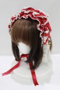 Angelic Pretty / 恋するお姫様ヘッドドレス  レッド H-25-06-16-074-AP-AC-NS-ZH