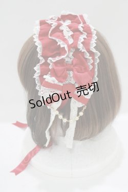 画像2: Angelic Pretty / 恋するお姫様ヘッドドレス  レッド H-25-06-16-074-AP-AC-NS-ZH