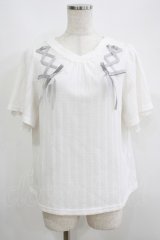 axes femme / レースアッププルオーバー M オフ H-25-06-16-079-AX-TO-NS-ZH