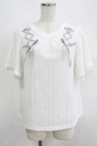 axes femme / レースアッププルオーバー M オフ H-25-06-16-079-AX-TO-NS-ZH