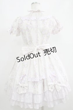 画像3: Angelic Pretty / 花柄スカラップスクエアワンピース Free オフ/ラベンダー H-25-06-16-009-AP-OP-NS-ZH