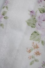 画像4: Angelic Pretty / 花柄スカラップスクエアワンピース Free オフ/ラベンダー H-25-06-16-009-AP-OP-NS-ZH (4)