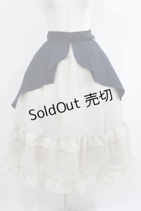 an another angelus / ドッキングフリルオーバースカート Free NAVY H-25-06-16-012-CA-SK-NS-ZH