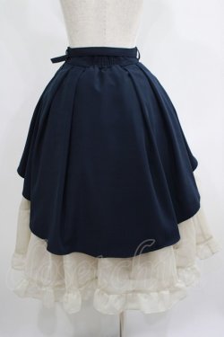 画像3: an another angelus / ドッキングフリルオーバースカート Free NAVY H-25-06-16-012-CA-SK-NS-ZH