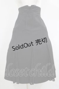 an another angelus / レース切替フレアースカート Free BLACK H-25-06-16-015-CA-SK-NS-ZH