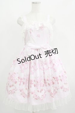 画像1: BABY,THE STARS SHINE BRIGHT / Juno’s Bouquet〜乙女の誓い〜柄ジャンパースカートII Free ピンク H-25-06-17-003-BA-OP-NS-ZH