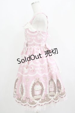 画像2: Angelic Pretty / Sweet Cream Princessジャンパースカート Free ピンク H-25-06-17-026-AP-OP-NS-ZH