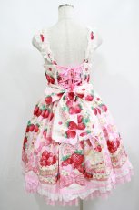 画像3: Angelic Pretty / Strawberry Whipジャンパースカート Free ピンク H-25-06-17-027-AP-OP-NS-ZH (3)