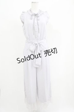画像1: axes femme POETIQUE / フリルデザインコンビネゾン M ラベンダー H-25-06-17-033-AX-OP-NS-ZH