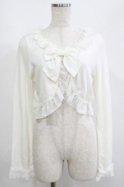 画像1: Angelic Pretty / バッスルフリルボレロ Free オフ H-25-06-17-037-AP-TO-NS-ZH