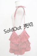 Fi.n.t / ティアードフリル2wayバッグ  RED H-25-06-17-048-CA-BG-NS-ZH