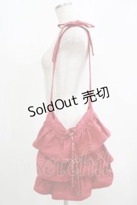 Fi.n.t / ティアードフリル2wayバッグ  RED H-25-06-17-048-CA-BG-NS-ZH