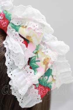画像2: Angelic Pretty / Melty Berry Princessカチューシャ  ピンク H-25-06-17-057-AP-AC-NS-ZH