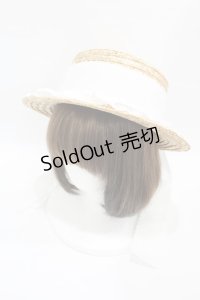 BABY,THE STARS SHINE BRIGHT / Marguerite 麦わらハット  オフ H-25-06-17-1001-BA-AC-NS-ZH