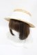 画像1: BABY,THE STARS SHINE BRIGHT / Marguerite 麦わらハット  オフ H-25-06-17-1001-BA-AC-NS-ZH (1)