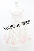 Angelic Pretty / Wonder Cookieビスチェ風ジャンパースカート Free シロ H-25-06-17-1025-AP-OP-NS-ZH