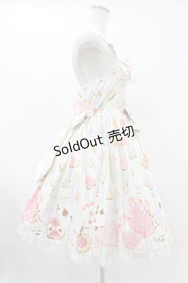 画像3: Angelic Pretty / Wonder Cookieビスチェ風ジャンパースカート Free シロ H-25-06-17-1025-AP-OP-NS-ZH (3)