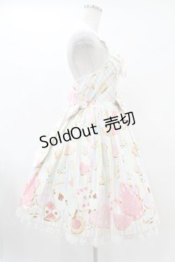 画像3: Angelic Pretty / Wonder Cookieビスチェ風ジャンパースカート Free シロ H-25-06-17-1025-AP-OP-NS-ZH