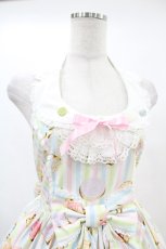 画像4: Angelic Pretty / Wonder Cookieビスチェ風ジャンパースカート Free シロ H-25-06-17-1025-AP-OP-NS-ZH (4)