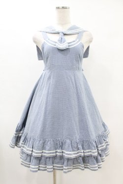 画像1: metamorphose / セーラージャンパースカート Free ブルー H-25-06-17-1027-ME-OP-NS-ZH
