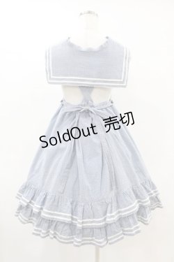 画像2: metamorphose / セーラージャンパースカート Free ブルー H-25-06-17-1027-ME-OP-NS-ZH