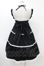 画像2: BABY,THE STARS SHINE BRIGHT / シャーリングベビードールジャンパースカート（2021年） Free ブラック H-25-06-17-1030-BA-OP-NS-ZH (2)