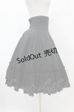 画像3: Victorian maiden / ロココブーケバッスルスカート（無地） Free ブラック H-25-06-17-1031-CL-SK-NS-ZH