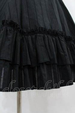 画像5: Victorian maiden / ロココブーケバッスルスカート（無地） Free ブラック H-25-06-17-1031-CL-SK-NS-ZH