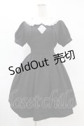 Ank Rouge / ローズレースワンピース M ブラック H-25-06-17-1035-CA-OP-NS-ZH