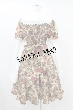 画像2: MAM MAXICIMAM / ゴブランプリントワンピース Free ベージュ H-25-06-17-1037-0-OP-NS-ZH