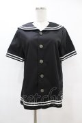 metamorphose / セーラーブラウス Mens ブラック H-25-06-17-1060-ME-BL-NS-ZH
