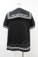 画像2: metamorphose / セーラーブラウス Mens ブラック H-25-06-17-1060-ME-BL-NS-ZH (2)