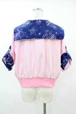 画像2: Angelic Pretty / Neon Star Dinerセーラーブルゾン Free ピンク H-25-06-17-1061-AP-JA-NS-ZH