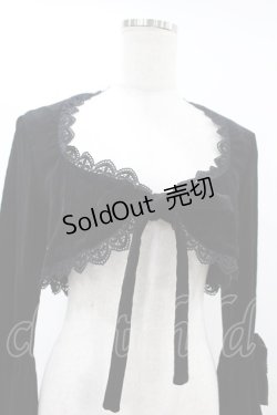 画像4: Victorian maiden / 別珍フレアスリーブボレロ Free ブラック H-25-06-17-1008-CL-TO-NS-ZH