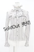 Victorian maiden / レジメンタルストライプブラウス Free グレージュ H-25-06-17-1009-CL-BL-NS-ZH