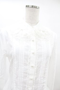 画像4: Angelic Pretty / パールリボンブラウス Free オフ H-25-06-17-1010-AP-BL-NS-ZH