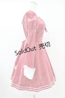 画像3: Angelic Pretty / 別珍セーラーワンピース Free ピンク H-25-06-17-1016-AP-OP-NS-ZH