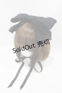 metamorphose / リボンヘッドドレス  ブラック H-25-06-17-1003-ME-AC-NS-ZH