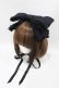 画像1: metamorphose / リボンヘッドドレス  ブラック H-25-06-17-1003-ME-AC-NS-ZH (1)