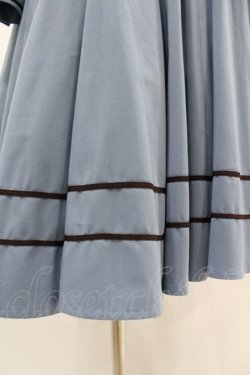 画像5: Innocent World / アビーワンピース M スモーキーブルー×ショコラ H-25-06-17-1018-IW-OP-NS-ZH