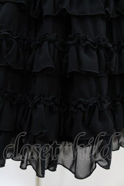 画像5: Angelic Pretty / ジョーゼットフリルシンフォニーワンピース Free ブラック H-25-06-17-1019-AP-OP-NS-ZH