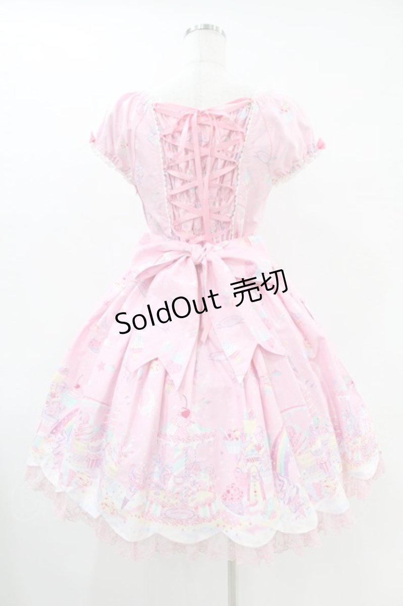 画像2: Angelic Pretty / MilkyPlanetワンピース Free ピンク H-25-06-17-1021-AP-OP-NS-ZH (2)