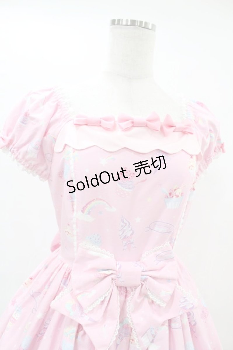 画像4: Angelic Pretty / MilkyPlanetワンピース Free ピンク H-25-06-17-1021-AP-OP-NS-ZH (4)