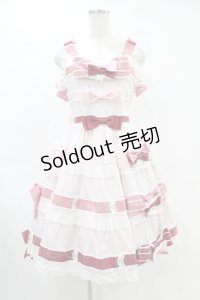 BABY,THE STARS SHINE BRIGHT / Le Ruban Ombre Roseジャンパースカート Free ピンク H-25-06-17-1022-BA-OP-NS-ZH
