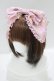 画像1: Angelic Pretty / Rose Museumカチューシャ  ピンク H-25-06-17-063-AP-AC-NS-ZH (1)